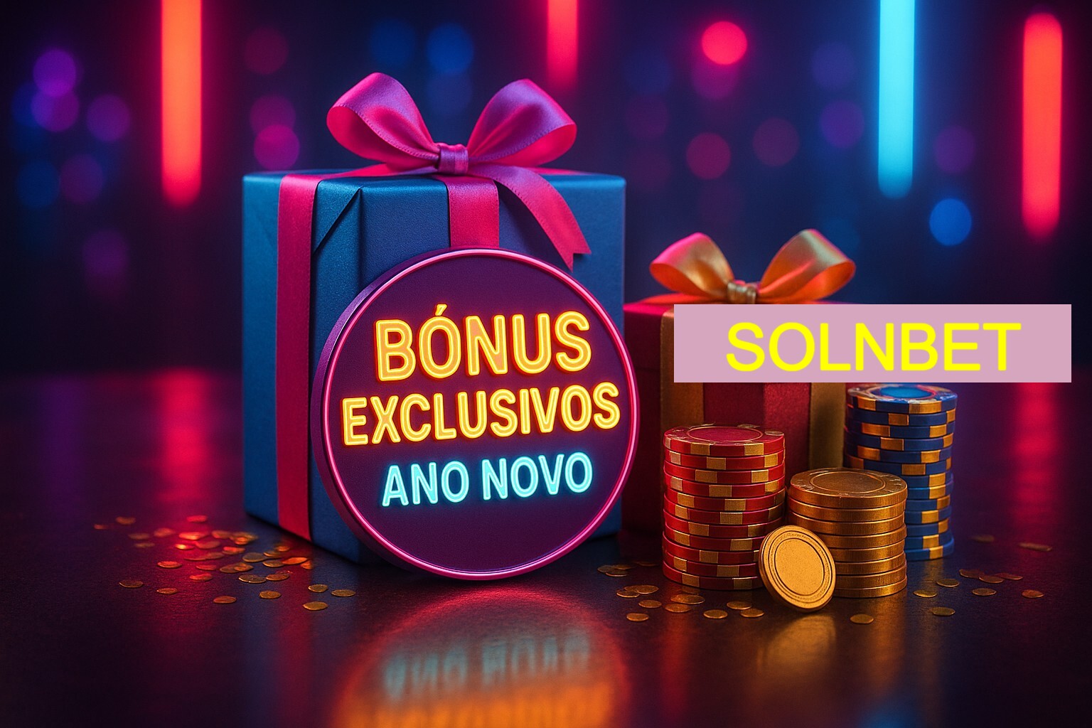 Promoções de Ano Novo no SOLNBET